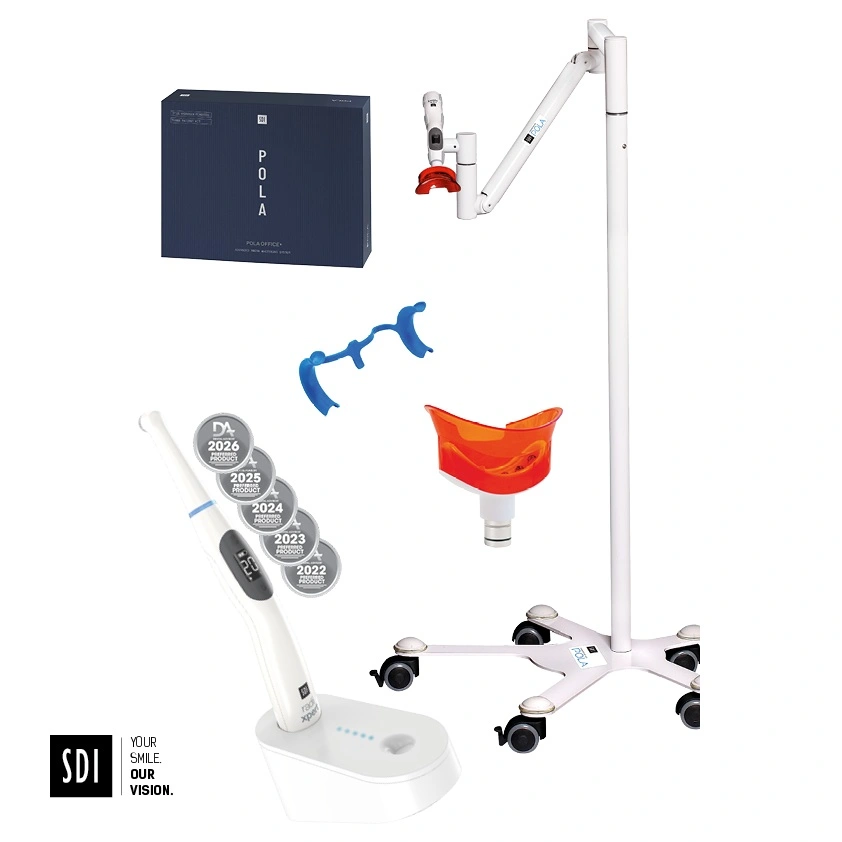 Set 1 Pola Office 37,5% 3 Spritzen Kit, 1 x Radii Xpert LED, Zubehör Set 1 Pola Office 37,5% 3 Spritzen Kit, 1 x Radii Xpert LED, Zubehör