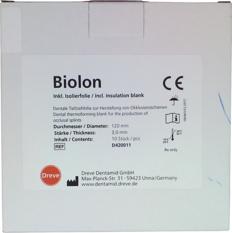 Packung 10 Stück klar-transparent, Ø 120 mm, Stärke 3 mm
