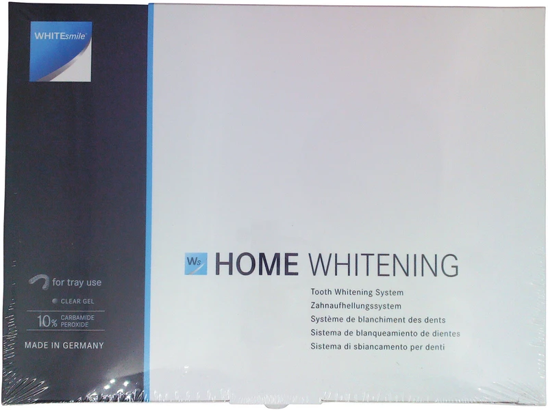Patienten Kit 5 x 3 ml Zahnaufhellungsgel 10 % CP, 3 ml After Whitening Mousse, Zubehör Patienten Kit 5 x 3 ml Zahnaufhellungsgel 10 % CP, 3 ml After Whitening Mousse, Zubehör