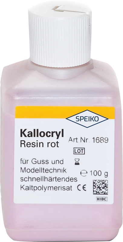 Flasche 100 g Pulver rot