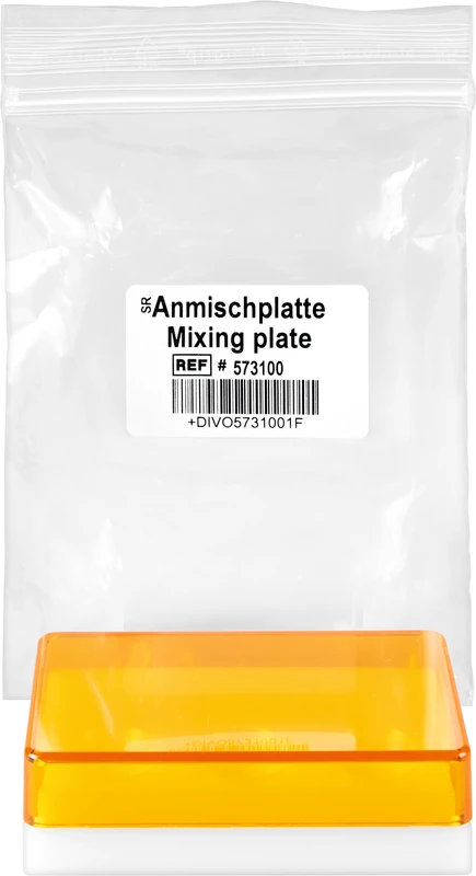 Stück Anmischplatte klein Stück Anmischplatte klein