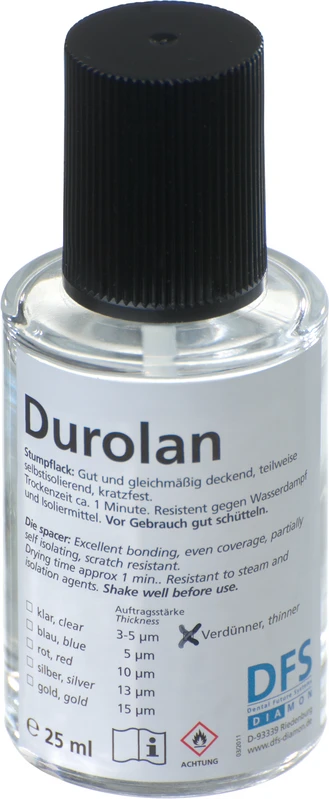 Flasche 25 ml Verdünner, klar