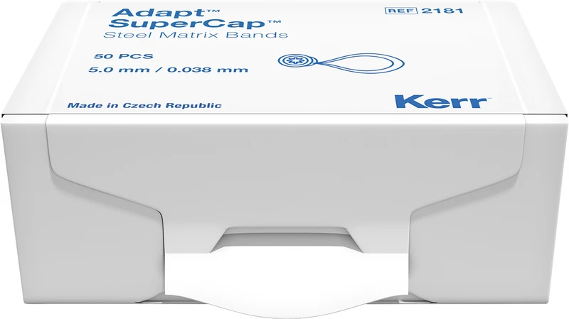 Packung 50 Adapter Stahl Höhe 5 mm, Stärke 0,038 mm