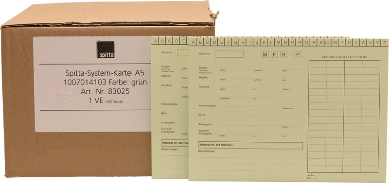 Packung 200 Stück grün Packung 200 Stück grün