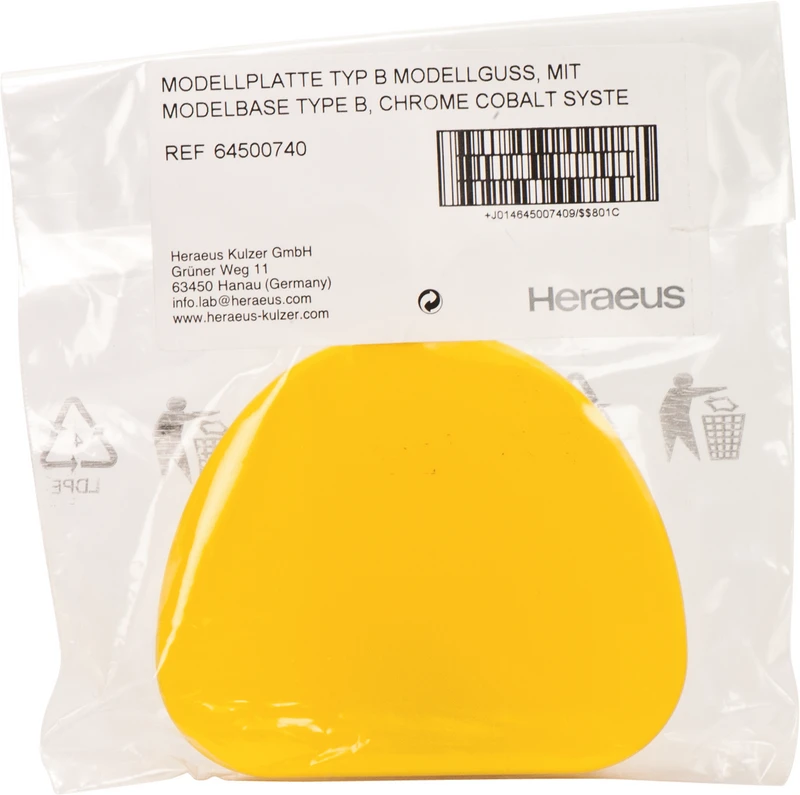 63190 - Vario-Dublierküvetten - Stück Modellplatte mittel, Typ B