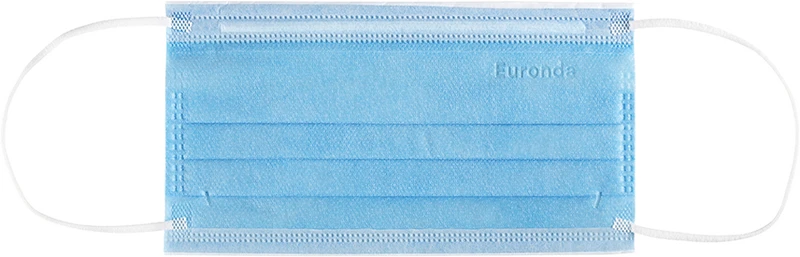 Box 50 Stück mit Gummizug, blau