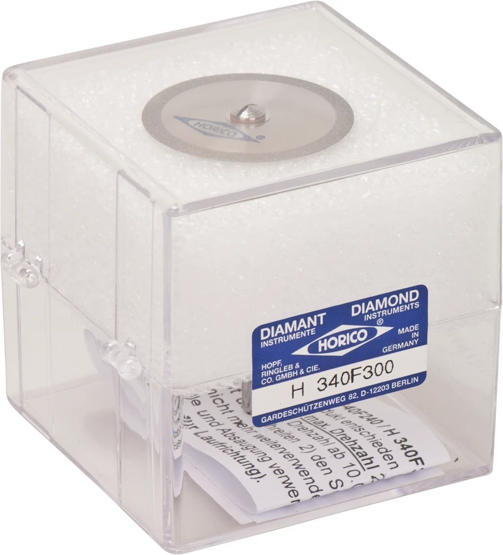 66344 - DIAFLEX® 340 - Stück doppelseitig, flexibel, gelb extra fein, HP, Figur 340 F, 0,25 mm, ISO 300 66344 - DIAFLEX® 340 - Stück doppelseitig, flexibel, gelb extra fein, HP, Figur 340 F, 0,25 mm, ISO 300