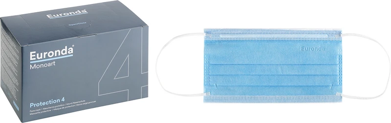 Box 50 Stück mit Gummizug, blau