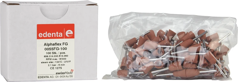 Packung 100 Stück braun, FG, Figur 030, 9,5 mm, ISO 060 Packung 100 Stück braun, FG, Figur 030, 9,5 mm, ISO 060