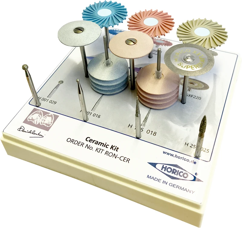 Kit 4 Diamantschleifer, 1 Diamantscheibe,13 Polierer Kit 4 Diamantschleifer, 1 Diamantscheibe,13 Polierer
