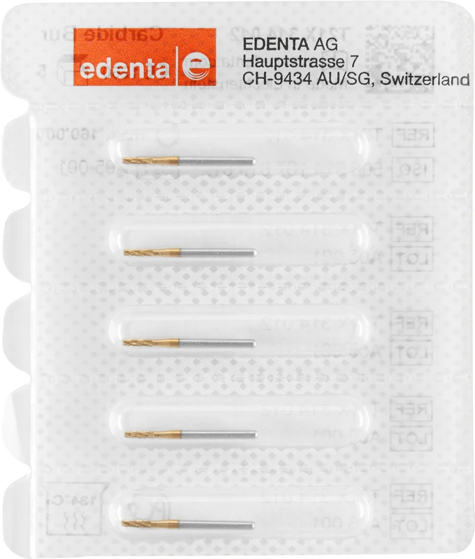 Packung 5 Stück FG, Figur 107, 4,2 mm, ISO 012 Packung 5 Stück FG, Figur 107, 4,2 mm, ISO 012