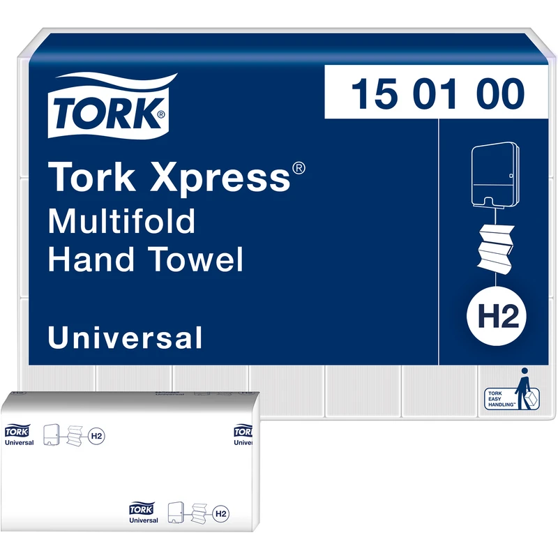 203978 - TORK® Xpress® Multifold Handtücher - Packung 21 x 230 Stück 1-lagig, weiß 203978 - TORK® Xpress® Multifold Handtücher - Packung 21 x 230 Stück 1-lagig, weiß