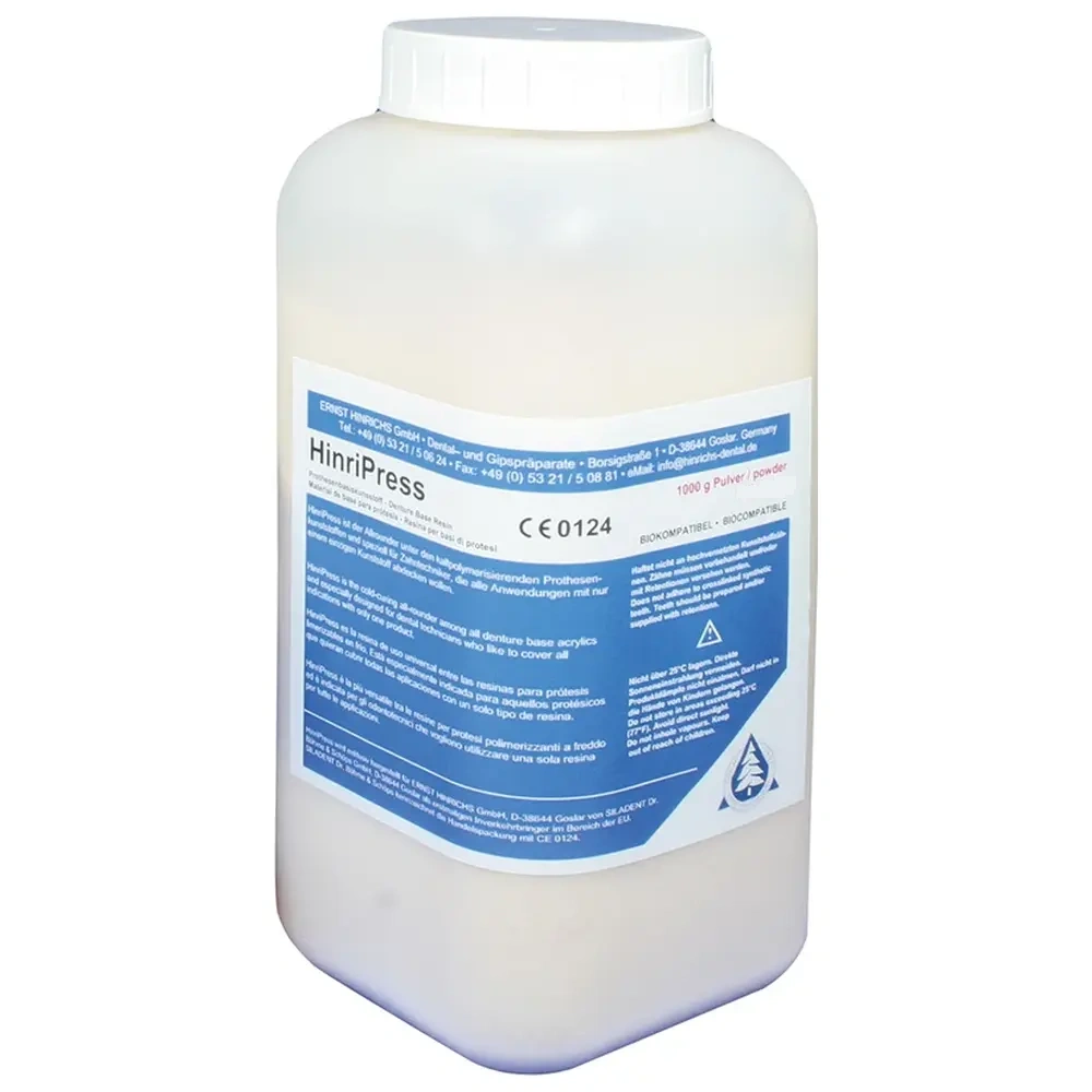 Flasche 1 kg Pulver, transparent