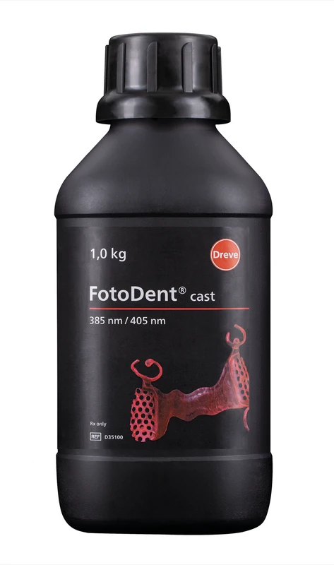 Flasche 1 kg 385/405 nm, rot-transparent Flasche 1 kg 385/405 nm, rot-transparent
