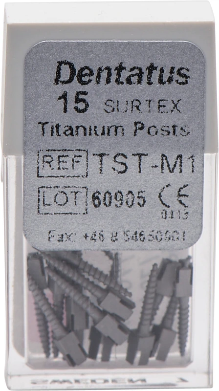 Packung 15 Stück 9,3 mm, Ø 1,05 mm, Größe 1