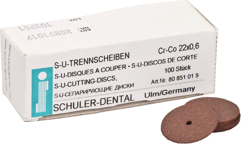 Packung 100 Stück Ø 22 mm x 0,6 mm Packung 100 Stück Ø 22 mm x 0,6 mm
