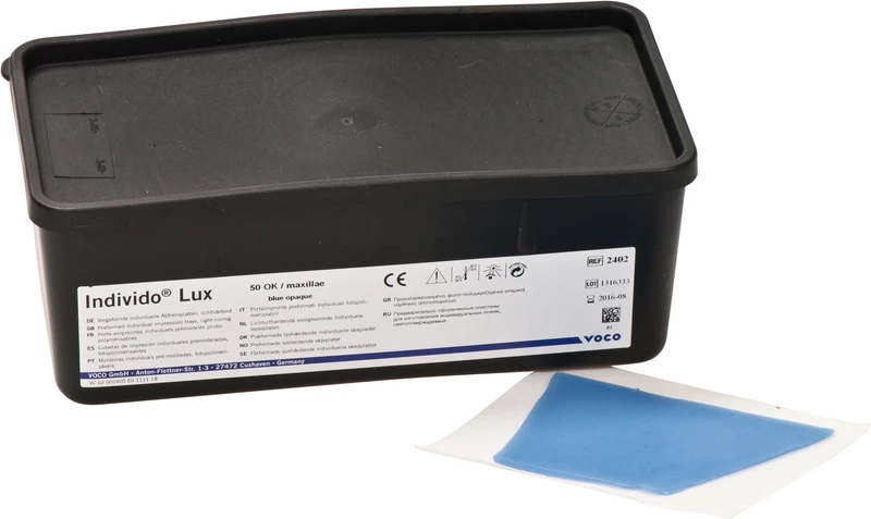 Packung 50 OK Schablonen blau/opak Packung 50 OK Schablonen blau/opak