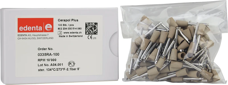 Packung 100 Stück grau, RA, Figur 030, 10 mm, ISO 060 Packung 100 Stück grau, RA, Figur 030, 10 mm, ISO 060