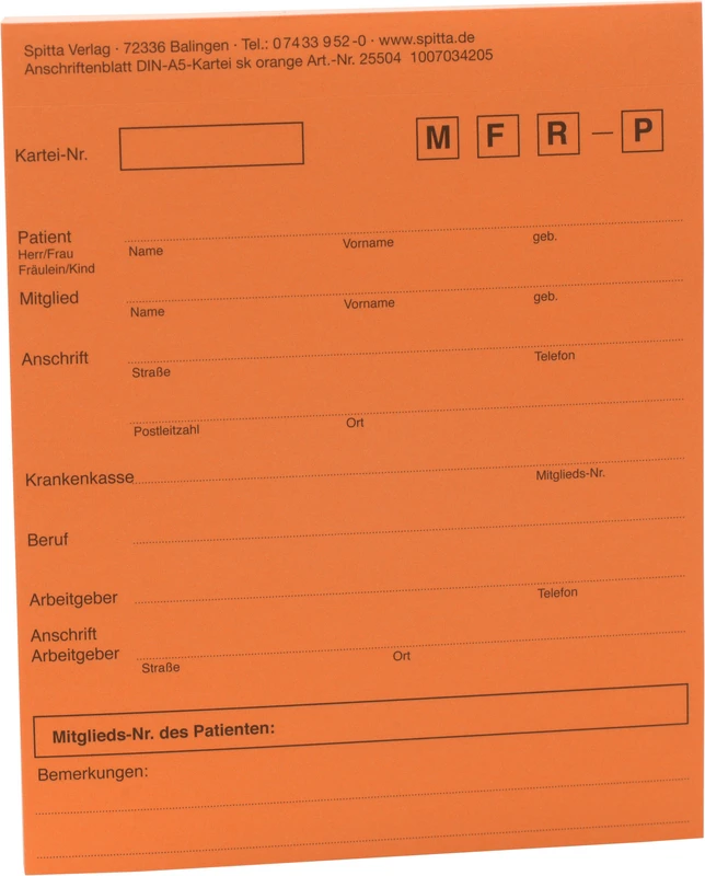 Stück 50 Blatt orange Stück 50 Blatt orange