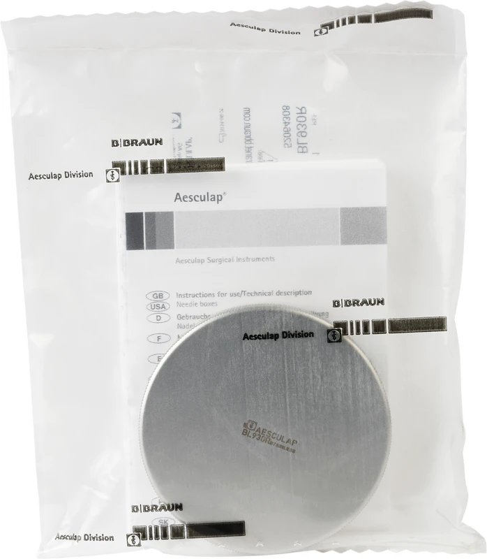 Stück Nadeldose rund, 65 x 14 mm, BL930R