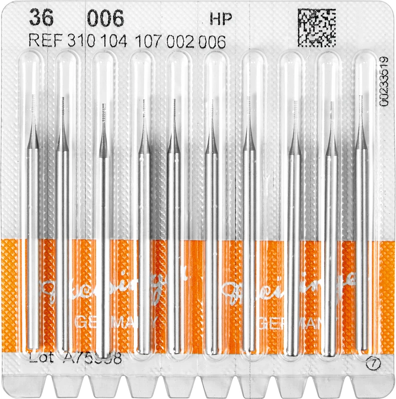 Packung 10 Stück HP, Figur 107, 3 mm, ISO 006 Packung 10 Stück HP, Figur 107, 3 mm, ISO 006