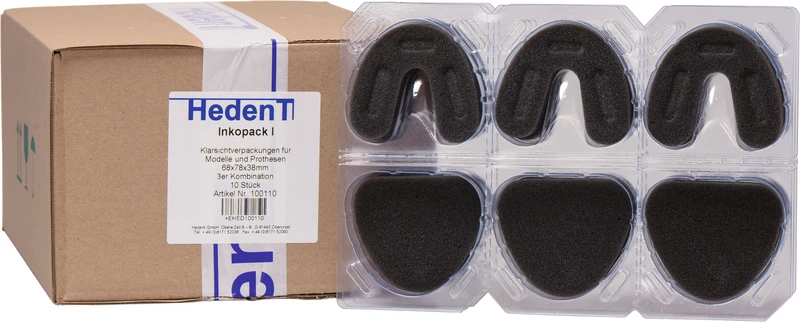Inkopack I 10 Klarsichtverpackungen 3er Kombi Inkopack I 10 Klarsichtverpackungen 3er Kombi