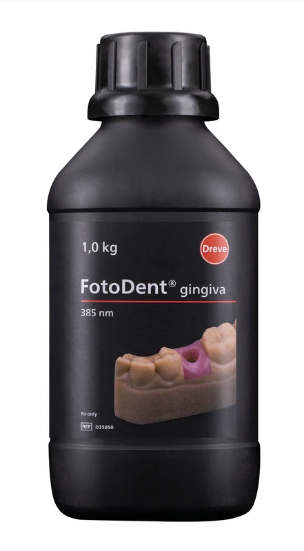 Flasche 1 kg 385 nm, gingiva pink Flasche 1 kg 385 nm, gingiva pink
