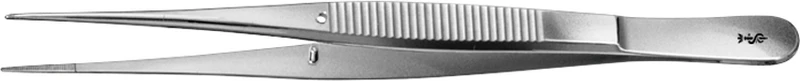 Stück gerade, feingliedrig, gerieft, 125 mm