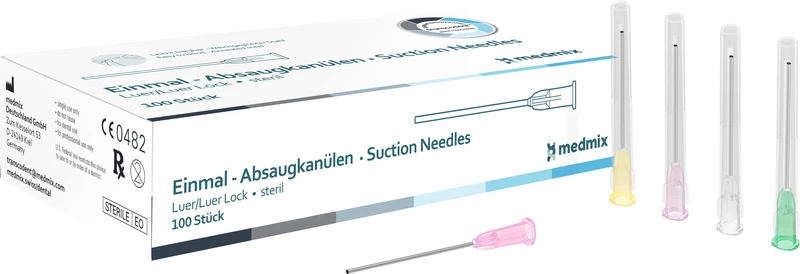 Packung 100 Stück rosa, Ø 1,2 x 39 mm