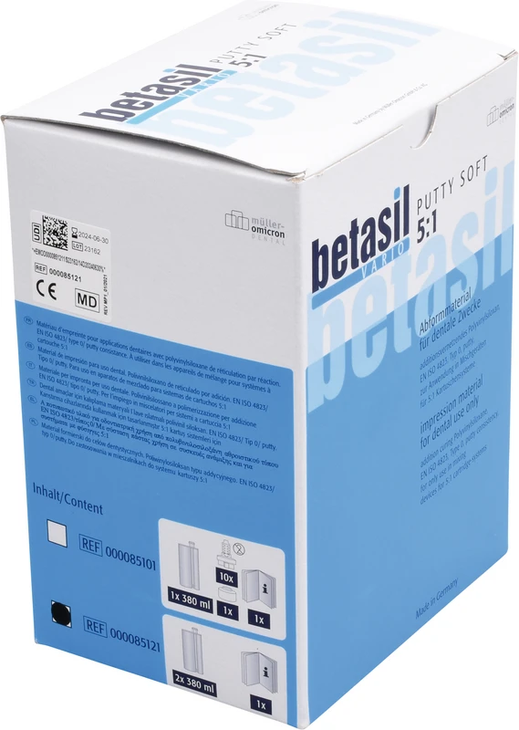 Packung 2 x 380 ml Kartusche 5:1 soft, 1 Fix Cap Packung 2 x 380 ml Kartusche 5:1 soft, 1 Fix Cap