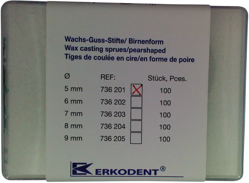 Packung 100 Stück Größe 1, Ø 5 mm