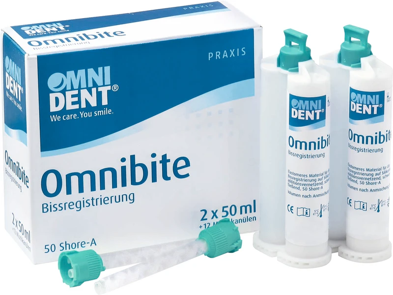 Packung 2 x 50 ml Doppelkartusche, 12 Mischkanülen