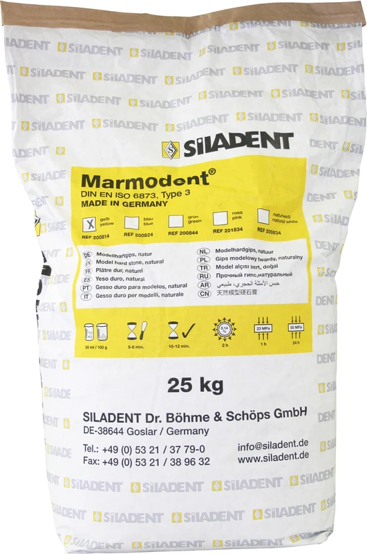 Sack 25 kg gelb