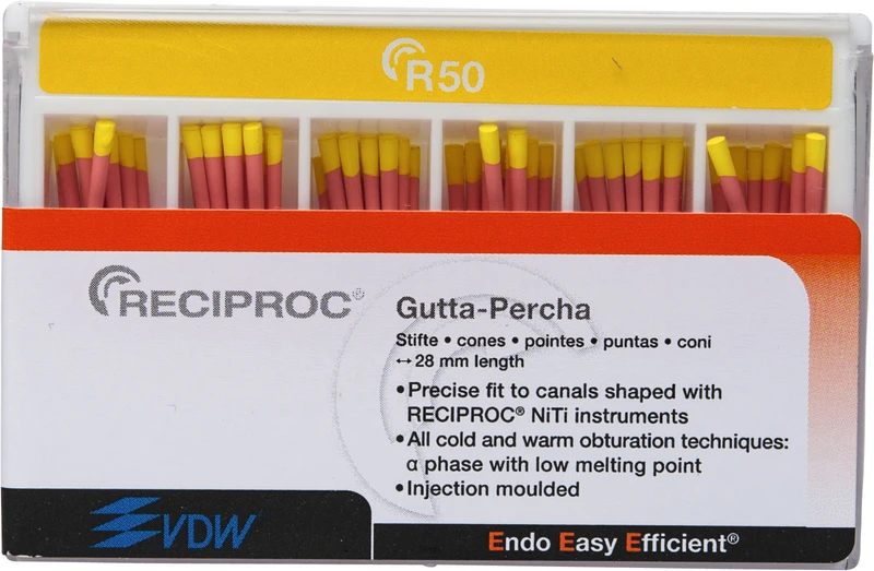 22201 - RECIPROC® Guttapercha - Packung 60 Stück ISO 050