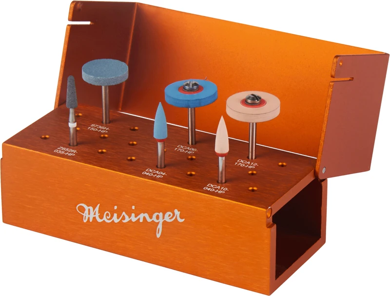 Kit 2 Schleifer (blau), 4 Polierer (blau, beige), HP Kit 2 Schleifer (blau), 4 Polierer (blau, beige), HP