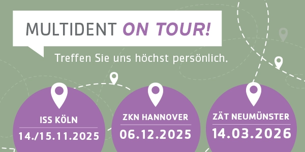 MULTIDENT ON TOUR 2025/2026