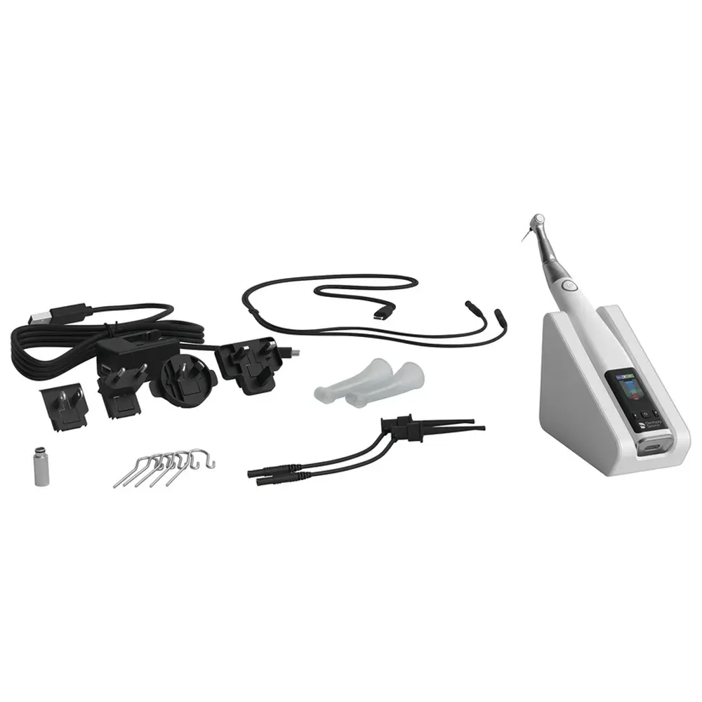 Set Endo-Motor mit integriertem Apex-Locator inklusive Zubehör Set Endo-Motor mit integriertem Apex-Locator inklusive Zubehör