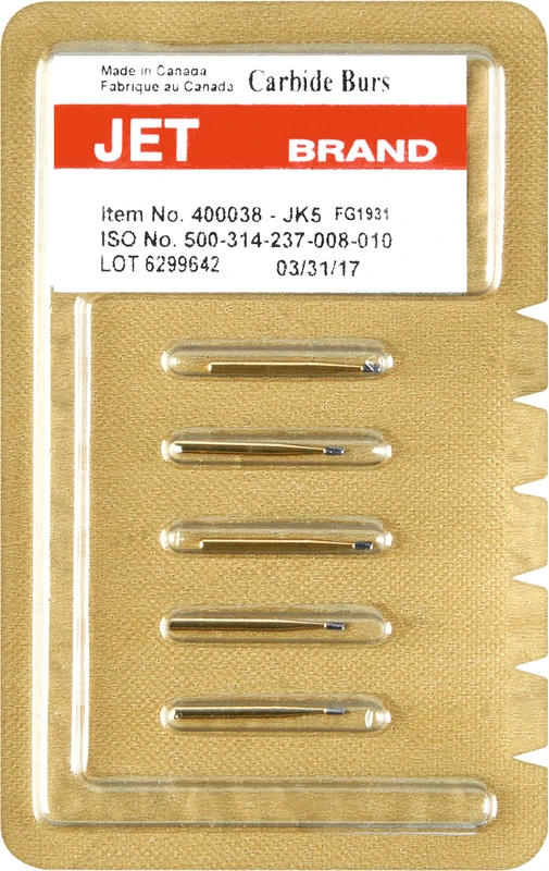 Packung 5 Stück Birnenförmig, FG, 1,6 mm, ISO 010 Packung 5 Stück Birnenförmig, FG, 1,6 mm, ISO 010