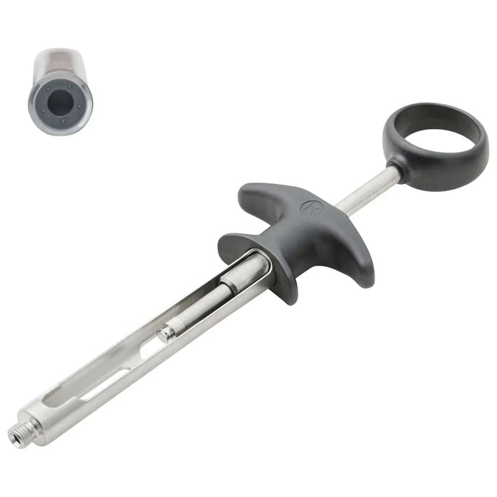 Stück 1,8 ml Injektionsspritze mit Gewinde-Kolbenspitze Stück 1,8 ml Injektionsspritze mit Gewinde-Kolbenspitze