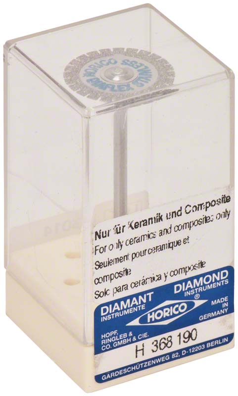 Stück doppelseitig, flexibel, HP, Figur 368, 0,3 mm, ISO 190 Stück doppelseitig, flexibel, HP, Figur 368, 0,3 mm, ISO 190