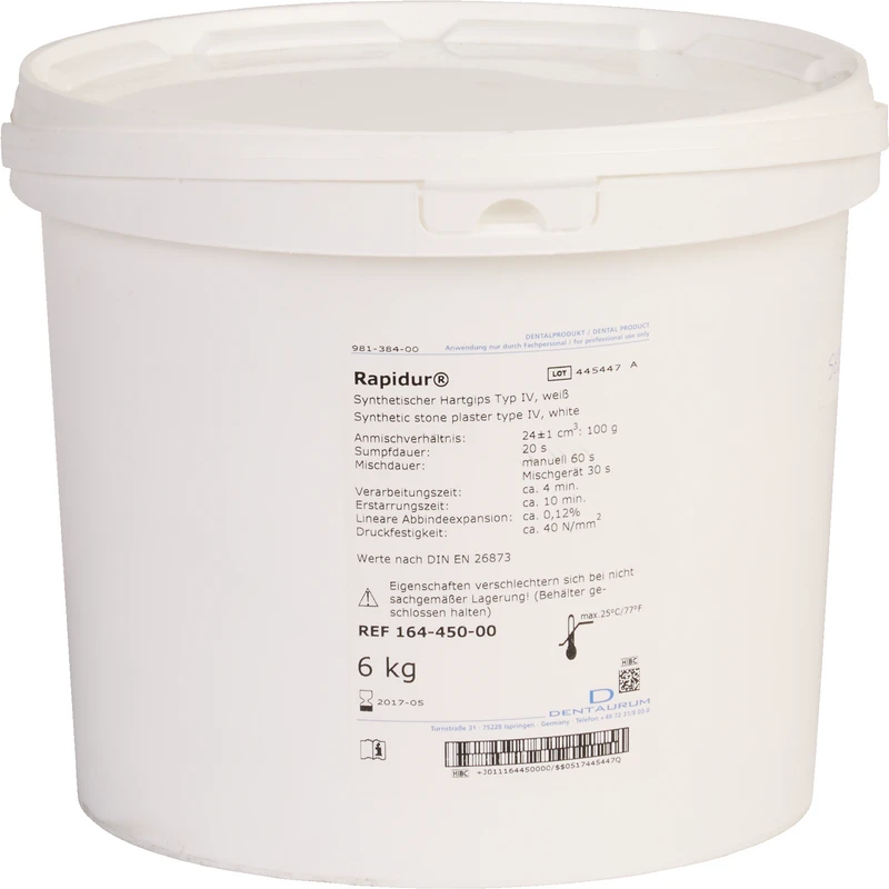 Eimer 6 kg weiß