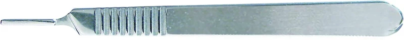 Stück Skalpellgriff Nr. 3, Länge 12,5 cm, obere Breite 2 mm Stück Skalpellgriff Nr. 3, Länge 12,5 cm, obere Breite 2 mm