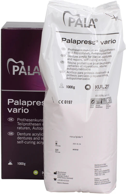 Beutel 1 kg Pulver rosa