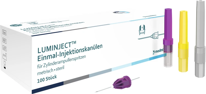 Packung 100 Stück violett, G31 0,28 x 23 mm