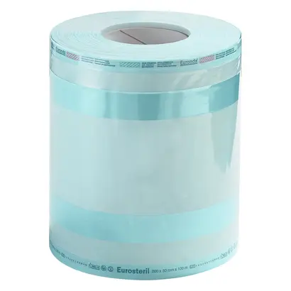 Rolle 100 m, 200 x 50 mm, mit Seitenfalte Rolle 100 m, 200 x 50 mm, mit Seitenfalte