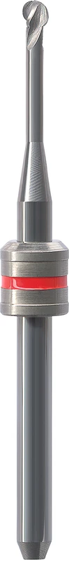 Stück rot, Schaft-Ø 3 mm, Figur Zylinder, Kopflänge: 12 mm, ISO 025 Stück rot, Schaft-Ø 3 mm, Figur Zylinder, Kopflänge: 12 mm, ISO 025