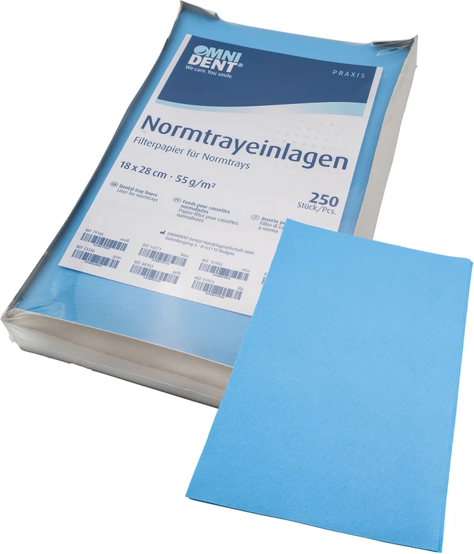 Packung 250 Stück 28 x 18 cm, blau Packung 250 Stück 28 x 18 cm, blau