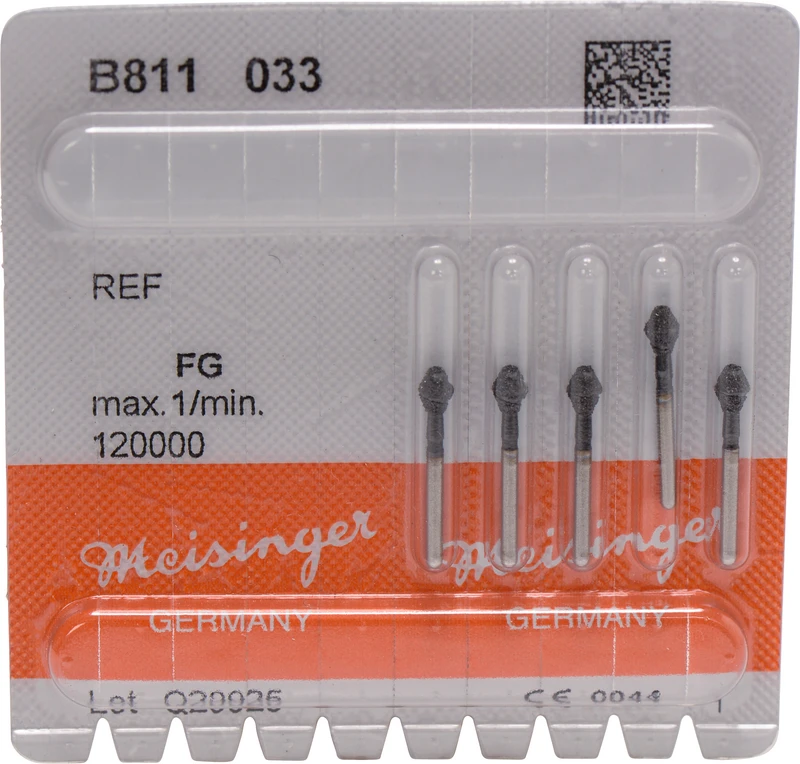 Packung 5 Stück FG, Figur 038, 4 mm, ISO 033