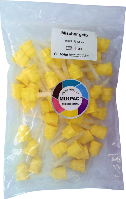 Packung 50 Stück gelb