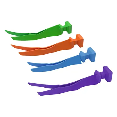 Packung 200 Stück sortiert (grün, orange, blau, lila) Packung 200 Stück sortiert (grün, orange, blau, lila)